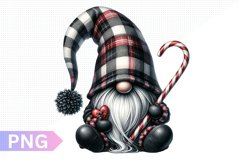 Christmas Gnome Sublimation Clipart PNG Product Image 1