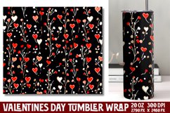 Valentines Day Tumbler Wrap Product Image 1