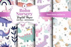 Nursery Boho digital paper Seamless backgrounds Product Image 2