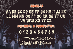 Retro Bloodline is a Halloween display font Product Image 11