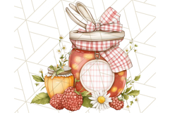 Cottagecore Kitchen Clipart, Vintage Country Floral Kitchen Product Image 3