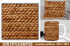 Jute Stitch Knitted Seamless Patterns Product Image 1