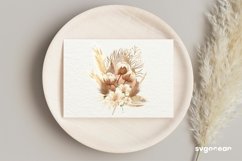 Boho Flowers Watercolor Bouquets Bundle Product Image 9