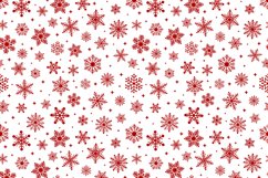 Snowflakes pattern. Christmas Snowflakes. Snowflakes SVG Product Image 8