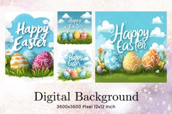 Easter Egg Background Backdrop Wallpaper Wall Art Product Image 1