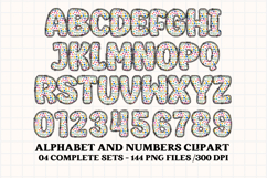 ST PATRICK Alphabet PNG Clipart, St Patrick letters doodle Product Image 3