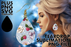 Joyful Teardrop Earrings Gift Ideas, Christmas Product Image 1