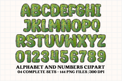 ST PATRICK Alphabet PNG Clipart, St Patrick letters doodle Product Image 3