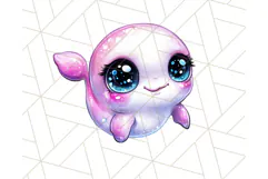 Arctic Animals Kawaii Clipart PNG, Cute Polar Creatures Art Product Image 3