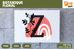 Botanique Floral Monogram Product Image 1