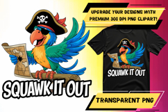 Cute PNG Template for T-Shirt Art , Animals Product Image 1
