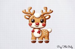 Christmas Gingerbread Clipart PNG Product Image 1