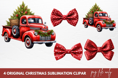 Original Christmas Sublimation Clipart Product Image 1