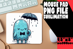 CHEERFUL desk mat Fun Sublimation, Monster Product Image 1