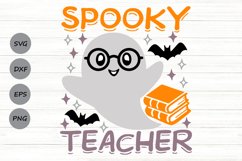 Spooky Teacher SVG, Halloween Teacher Svg, Funny Halloween. Product Image 1