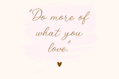 Amour Glance - Elegant Handwritten Script Font Product Image 11