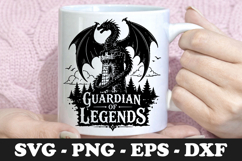 Guardian of Legends SVG Design Product Image 1