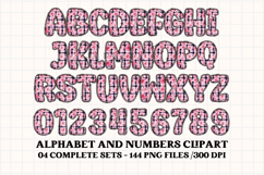 Cottagecore Alphabet png clipart, Floral letters doodle Product Image 5