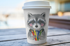 Back to School Raccoon Clipart Product Image 5