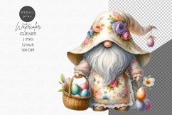 Easter gnome, Gnome clipart, Gnome sublimation Product Image 1