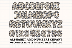 Wizard Magic School Alphabet Clipart, wizard letters doodle Product Image 5