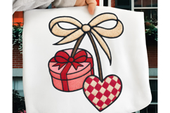 XOXO Knit PNG, Xoxo Yarn PNG, Love PNG, Vday Cherry PNG Product Image 4