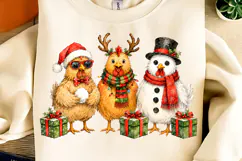 Christmas Dog PNG, Funny Christmas Sublimation, Xmas PNG Product Image 3