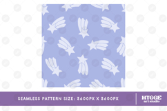 Boho Star Seamless Pattern Nursery Tile Baby Kids Bundle Set Product Image 11