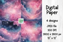Digital Paper | Background | Scrapbooking | Tumbler Product Image 1
