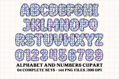 Frozen Princess Alphabet png clipart, Frozen letters doodle Product Image 5