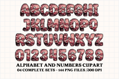 Mother&#039;s Day Alphabet clipart, mother’s day letters doodle Product Image 5