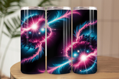 Festive Happy New Year Tumbler Wrap 2026: 20oz Skinny Tumble Product Image 1