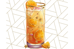 Halloween Drink Clipart PNG, Spooky Cute Beverage Art Product Image 3
