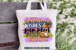 Autumn wishes and pumpkin spice kisses PNG Product Image 3
