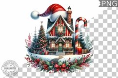 Christmas Santa Sublimation - Clipart PNG Design Product Image 1