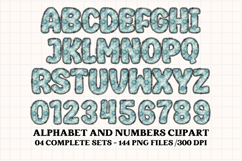 Earth Day Alphabet png clipart, earth day letters doodle Product Image 5