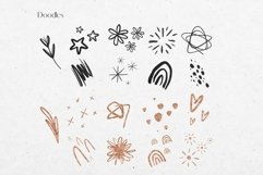 Blue, Orange and Yellow Colourful Paint and Glitter Doodles Product Image 3