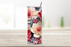 spring floral tumbler wrap | Seamless Tumbler Wrap Product Image 2
