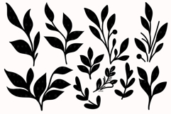 Floral Flowers Decorative SVG Bundle, Wedding Flower Clipart Product Image 12