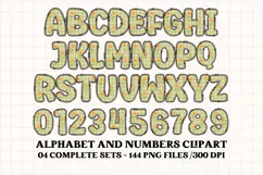 Cottagecore Alphabet png clipart, Floral letters doodle Product Image 5