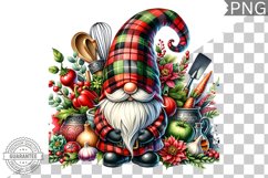 Christmas kitchen Gnome Sublimation - Clipart PNG Design Product Image 1