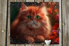 Cute Cats | skinny tumbler Sublimation design bundle, JPG Product Image 11