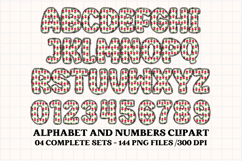 Fall Autumn Alphabet png clipart, fall autumn letters doodle Product Image 5