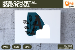 Heirloom Petal Boho Floral Monogram Product Image 1
