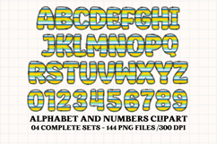 Baby Boy Alphabet PNG Clip Art, baby boy letters doodle Product Image 5