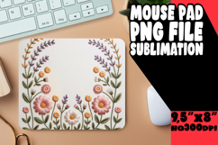 CHEERFUL MOUSE MAT GIFT INSPIRATION, Flowers Product Image 1