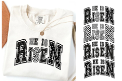 4 HE is RisenPng | Leopard Print | Checkered | Star Print Product Image 1