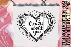 Cozy moments 20oz tumbler wrap, Heart Quote Product Image 1