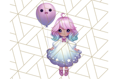 Pastel Halloween Clipart Cute PNG Graphics, Halloween Png Product Image 3