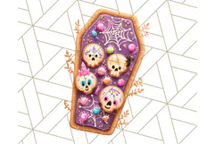 Haunted Sweet Shoppe PNG Clipart, Pastel Halloween Bakery Product Image 3